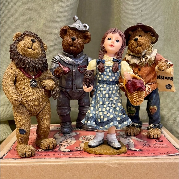 BOYDS BEAR WIZARD OF OZ SHOEBOX COLLECTION - Picture 2 of 6